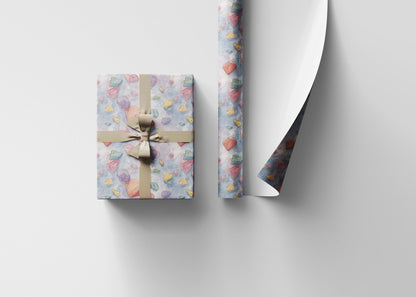 Rock Climbing Wrapping Paper Roll, Adventure Gift Wrap for Outdoor Enthusiasts, Hikers, and Mountain Sports Lovers #23