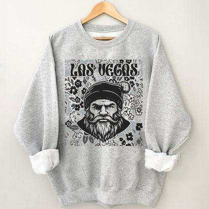 Las Vegas Team Mascot Shirt, Floral Spirit Mascot Sweatshirt, Game Day Tee, Abstract Flower Football Sports Shirt, Cheerleader Gift Shirt