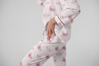 Bridal Pajamas – Satin Pajama Set for Bride & Bridesmaids – Wedding Shower Gift – Bride Getting Ready Outfit – Bridal Lingerie, Lounge Slee