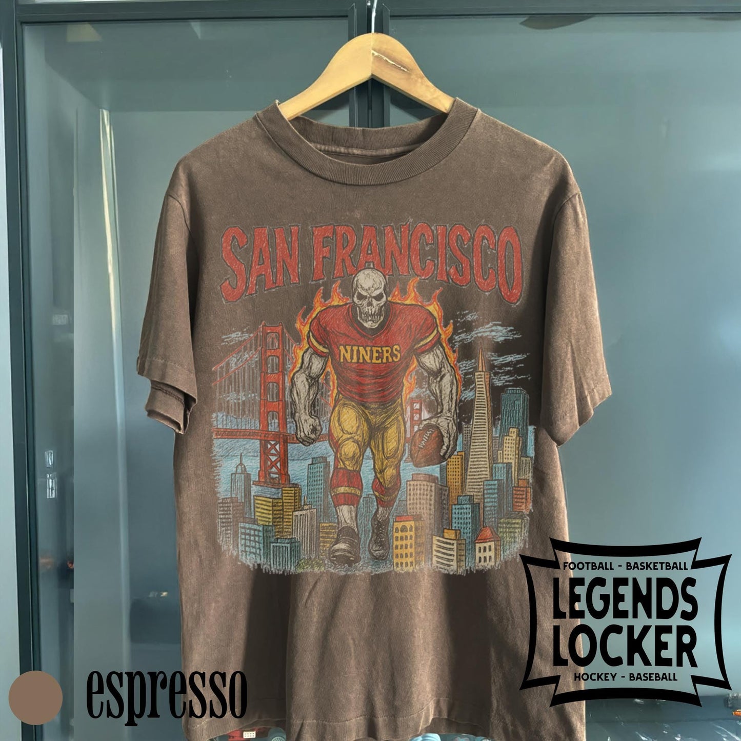 San Francisco 49ers T-Shirt, Vintage Football Graphic Tee, Retro Bay Area Sports Shirt, Gift for 49ers Fans