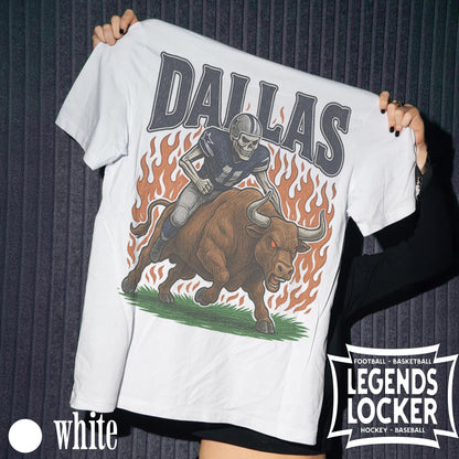 Retro Dallas Cowboys T-Shirt, Vintage Football Streetwear Graphic Tee, Old School Football Fan Shirt