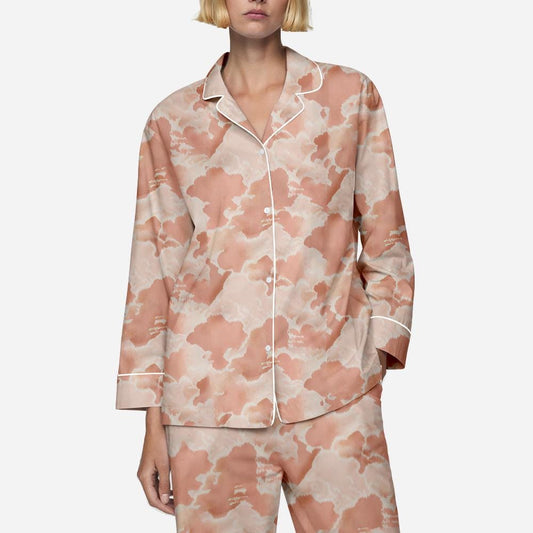 Olivia Von Halle Lila Icarus Peach Cloud Pajamas, Freakier Friday 2025 Pajamas, Anna Silk Pyjamas , Freakier Friday Pajamas, Freakier Friday