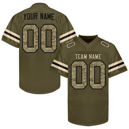 Custom White Football Jersey Men Women Youth Kid, White Black Gold Football Shirts Sports Uniform Name Number Logo Uniform Fan Gift Outfit