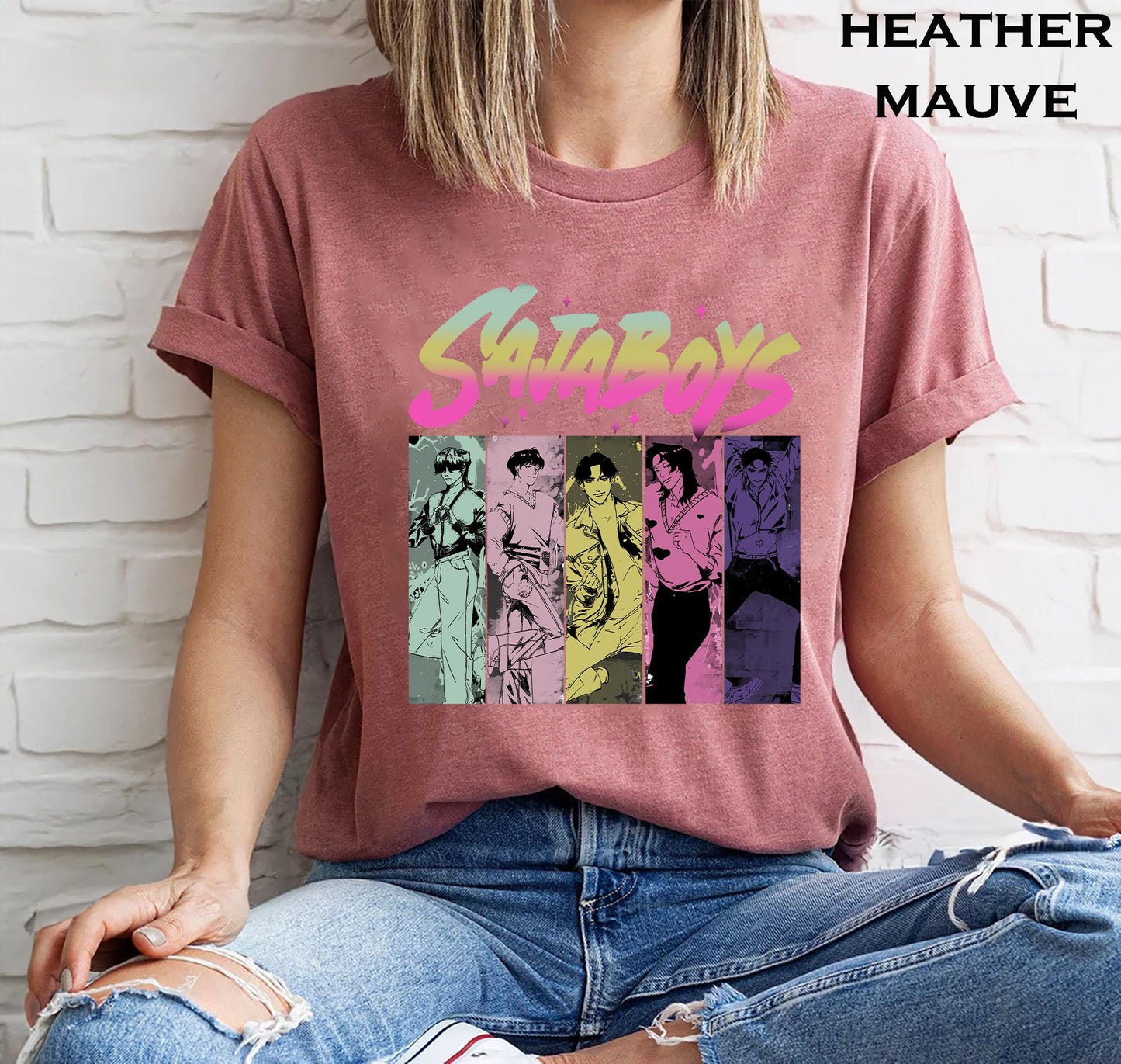 Kpop demon hunters shirt Saja boys Jinu manga shirt Korean pop lover gift Huntrix demon hunter merch Saja girls fan shirt Kpop graphic tee