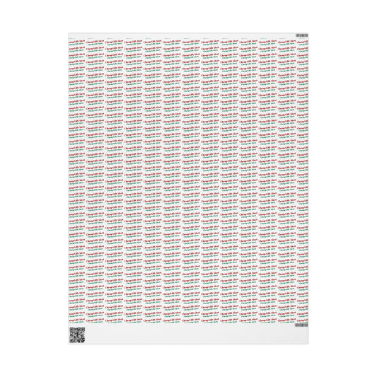 Gag Gift Wrapping Paper Christmas Gift Wrap, White Elephant, Holiday Wrapping Paper for Gifts, Christmas Party Supplies