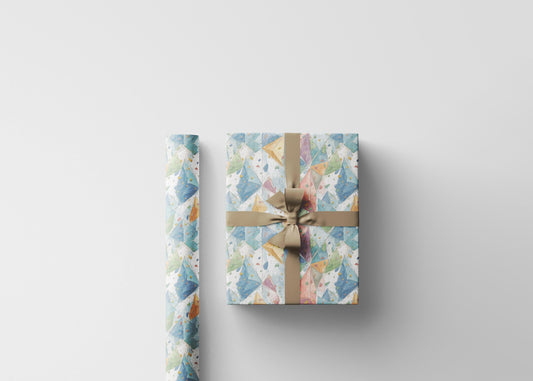Climbing Wall Wrapping Paper Roll, Adventure Gift Wrap for Rock Climbers, Bouldering Lovers, and Hiking Enthusiasts #3
