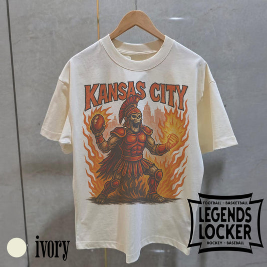 Kansas City Football Graphic T-Shirt, Vintage Sunday Football Tee, Retro Kansas City Old School Shirt, Fan Merch