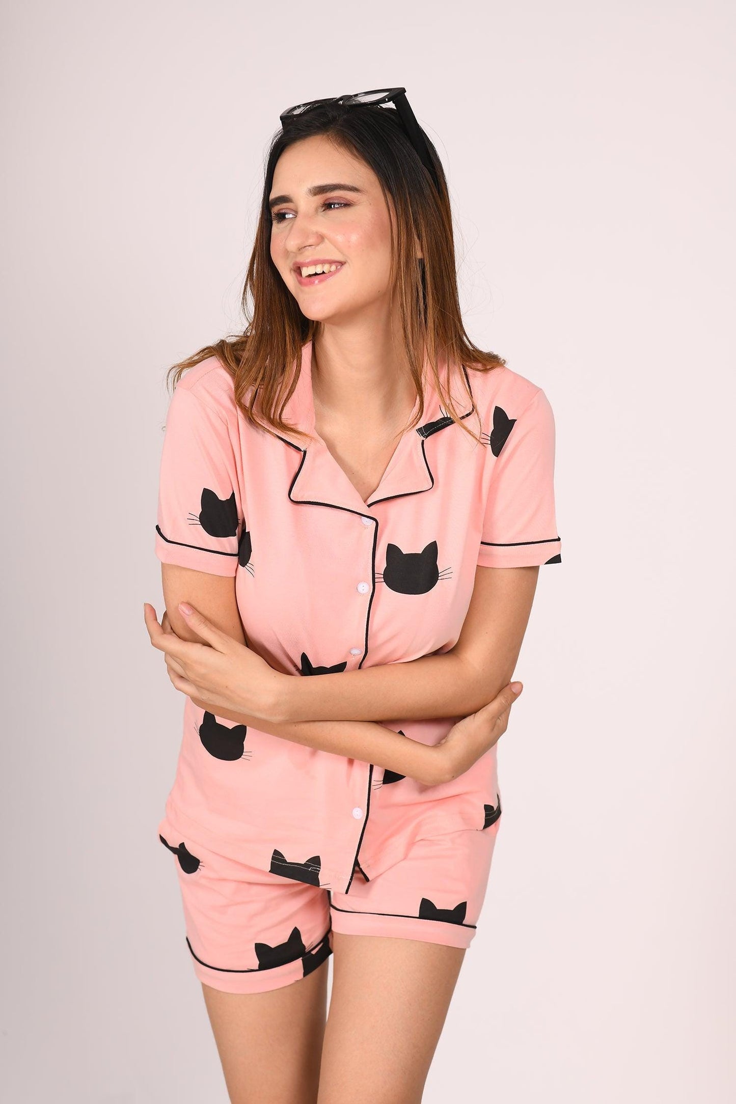 Cat Pajamas Set  Pajamas Set