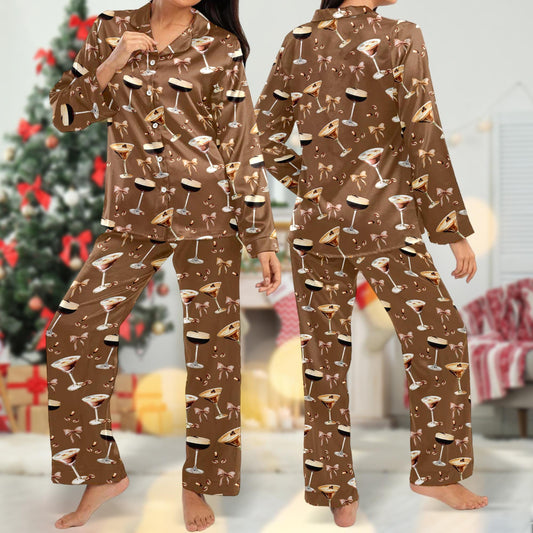Alcoholic Drinks Pajamas, Espresso Martini Pajamas, Martini Pajamas, Bachelorette Party Pajamas, Pajamas Family, Cocktail Pajamas