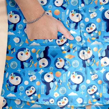 Piplup Pajama Set - Anime Kawaii Loungewear - Sleepwear for Fans - Comfortable Anime Fan
