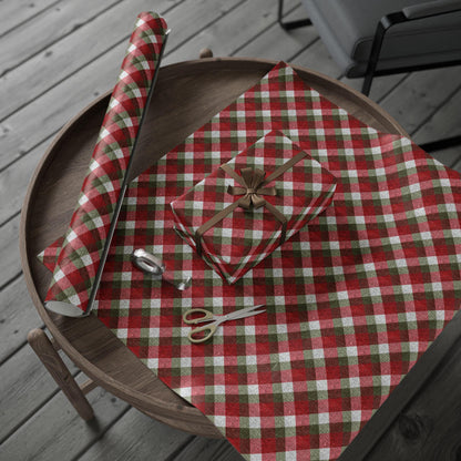Traditional Plaid Wrapping Paper Holiday Gift Wrap Tartan Gift Wrap Elegant Christmas Gift Wrap Christmas Wrapping Paper Holiday Gift Wrap