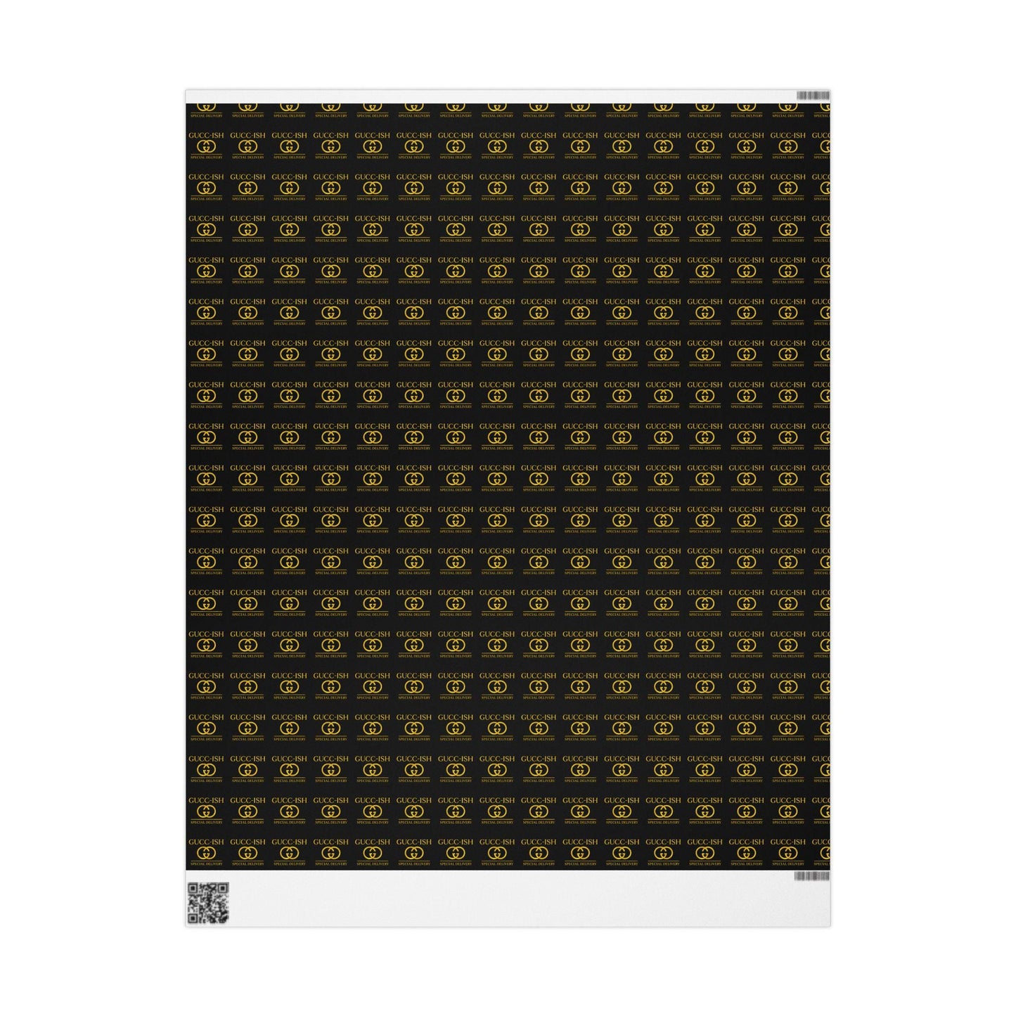 Fake Luxury Funny Wrapping Paper, Elegant Gift Wrap for Birthdays, Holidays, Celebrations, Luxury Present Decoration, Unique Gift Packing
