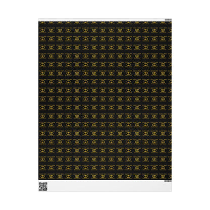 Fake Luxury Funny Wrapping Paper, Elegant Gift Wrap for Birthdays, Holidays, Celebrations, Luxury Present Decoration, Unique Gift Packing
