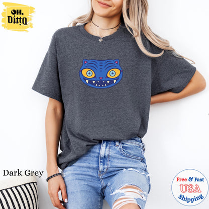 Demon Hunter Tiger Derpy Sweatshirt, Rumi Zoey Huntrix Hoodie, Kpop Saja Boys Hoodie, Derpy Tiger Zoey Hoodie, Hunters Tiger Fan Shirt