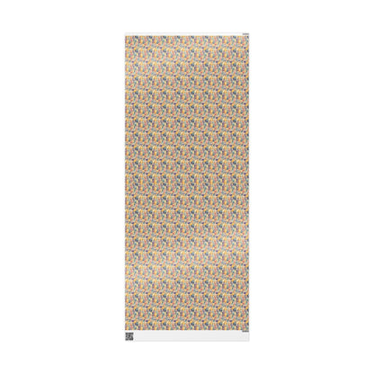 Pastel Goth Watercolor Wrapping Paper Roll Halloween Spooky Cute Ghost Bat Witch Goth Decor #20