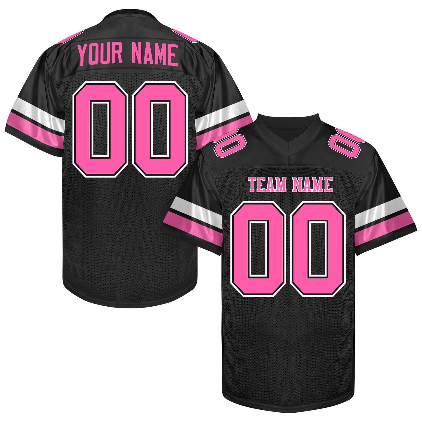 Custom  Football Jersey Men Women Youth Kid, Orange Green White Football Shirt Printed Name Number and Logo, Practice Football Uniform