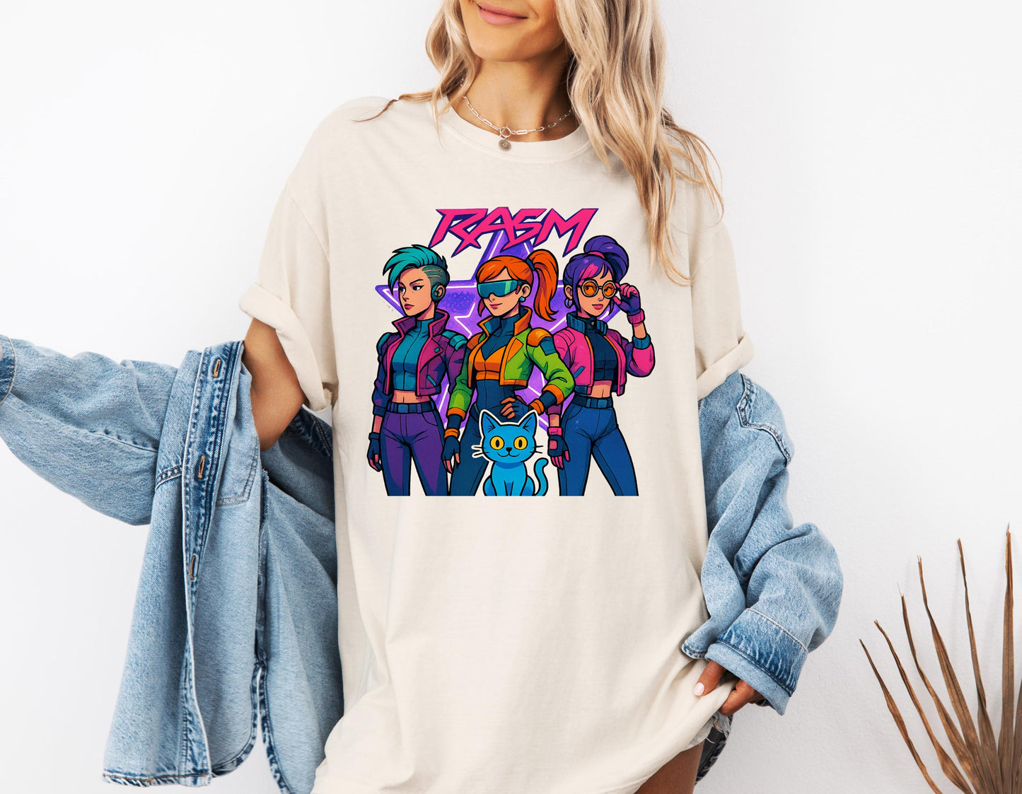 KPOP RASM GIRLS TShirt, Huntrix Girl Band Sweatshirt, Kpop Idol GroupTee, Mira Tee, Rumi Joey Shirt, Demon Hunter Merch, Huntrix Fan Gift