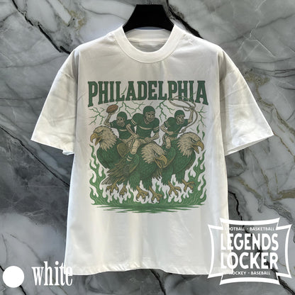 Philadelphia Football Graphic T-Shirt, Vintage Philly Football Tee, Eagles Game Day Shirt, Retro Football Tee, Sunday Football Apparel