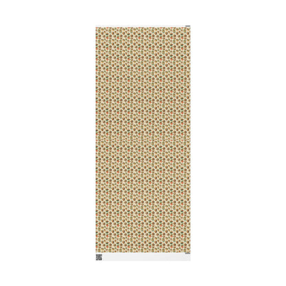 Farmers Market Wrapping Paper Roll Farm Fresh Fruits and Vegetables Eco Rustic Country Kitchen Foodie Party Gift Wrap Design #4