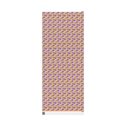 Farmers Market Wrapping Paper Roll Rustic Farm Fresh Garlic Illustration Eco Friendly Farmhouse Kitchen Country Gift Wrap #44