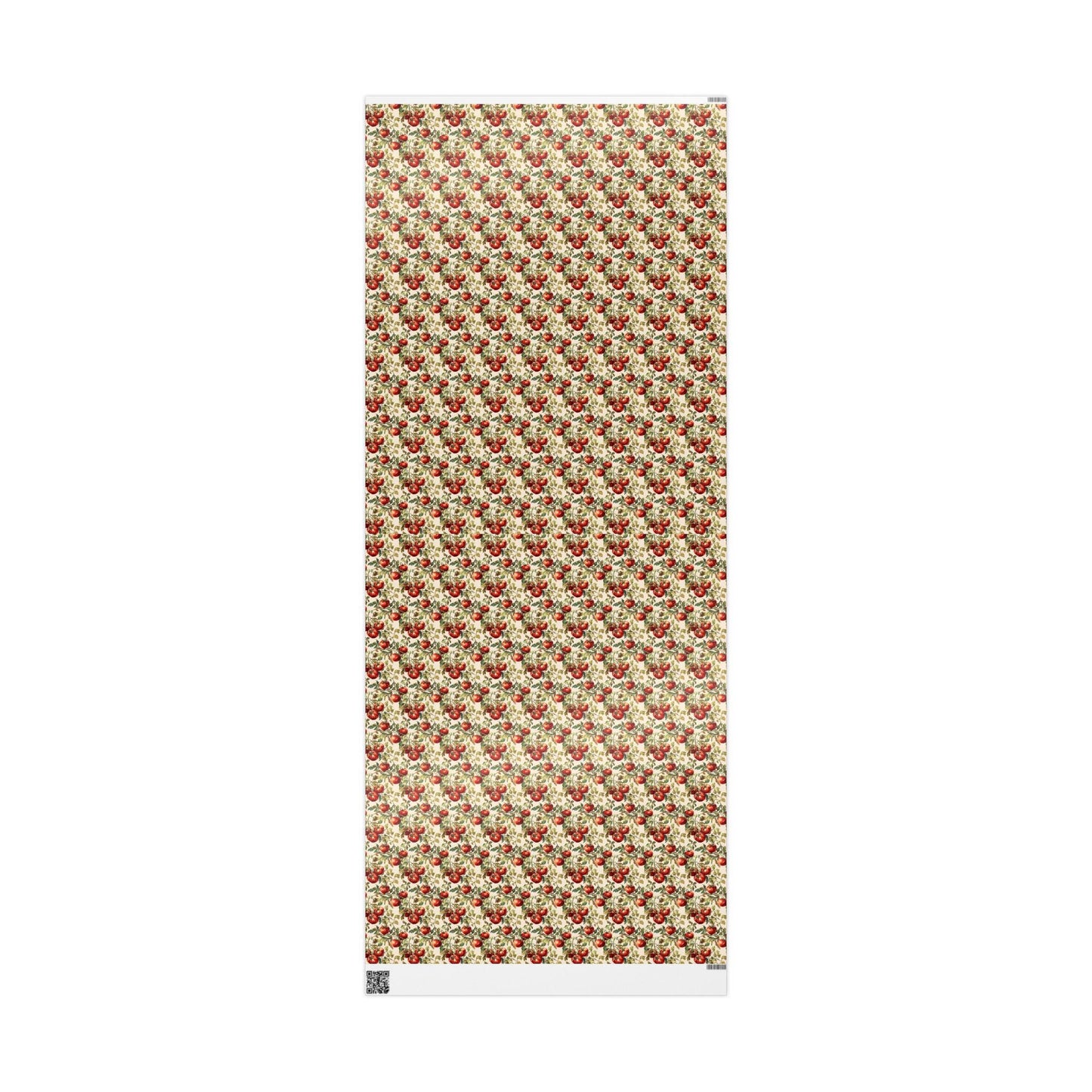 Farmers Market Wrapping Paper Roll Rustic Farmhouse Gift Wrap Featuring Tomatoes Vegetables Farm Fresh Organic Eco Kitchen Style #17