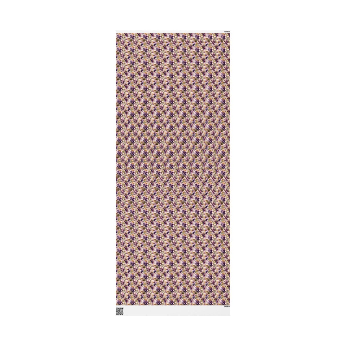 Farmers Market Wrapping Paper Roll Rustic Farmhouse Grapes Design Eco Friendly Country Kitchen Vineyard Fruit Gift Wrap #50