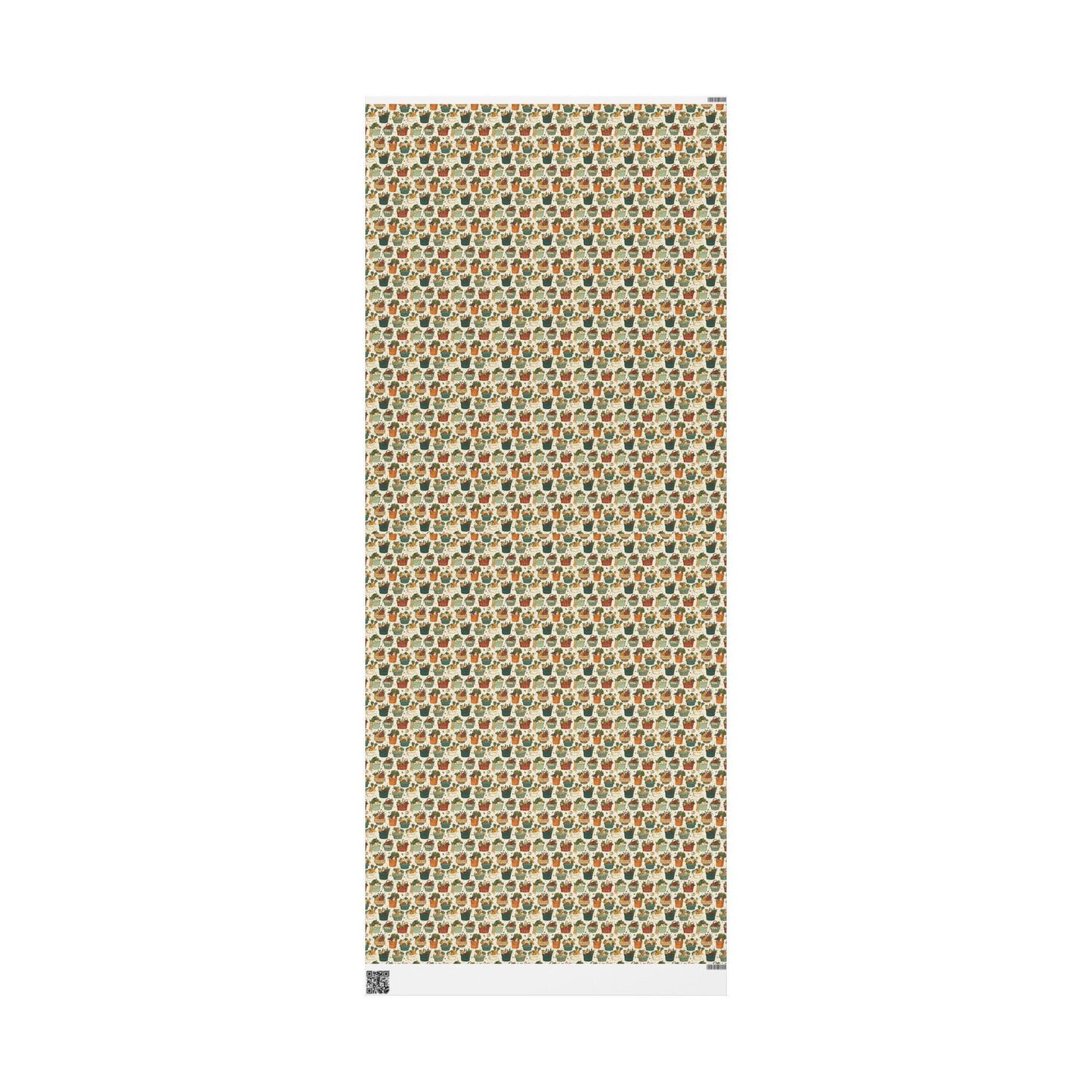 Farmers Market Wrapping Paper Roll Vintage Style Fruits and Veggies Illustration Rustic Country Farm Fresh Kitchen Gift Wrap #2