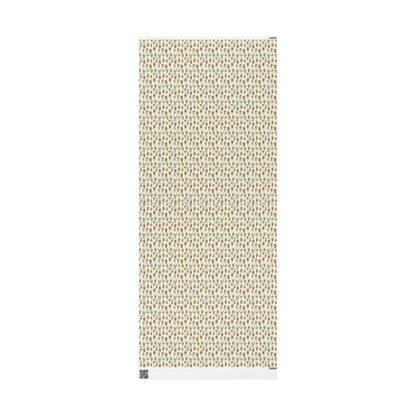 Farmers Market Wrapping Paper Roll Rustic Farmhouse Kitchen Herbs Basil Parsley Rosemary Eco Friendly Country Gift Wrap #42