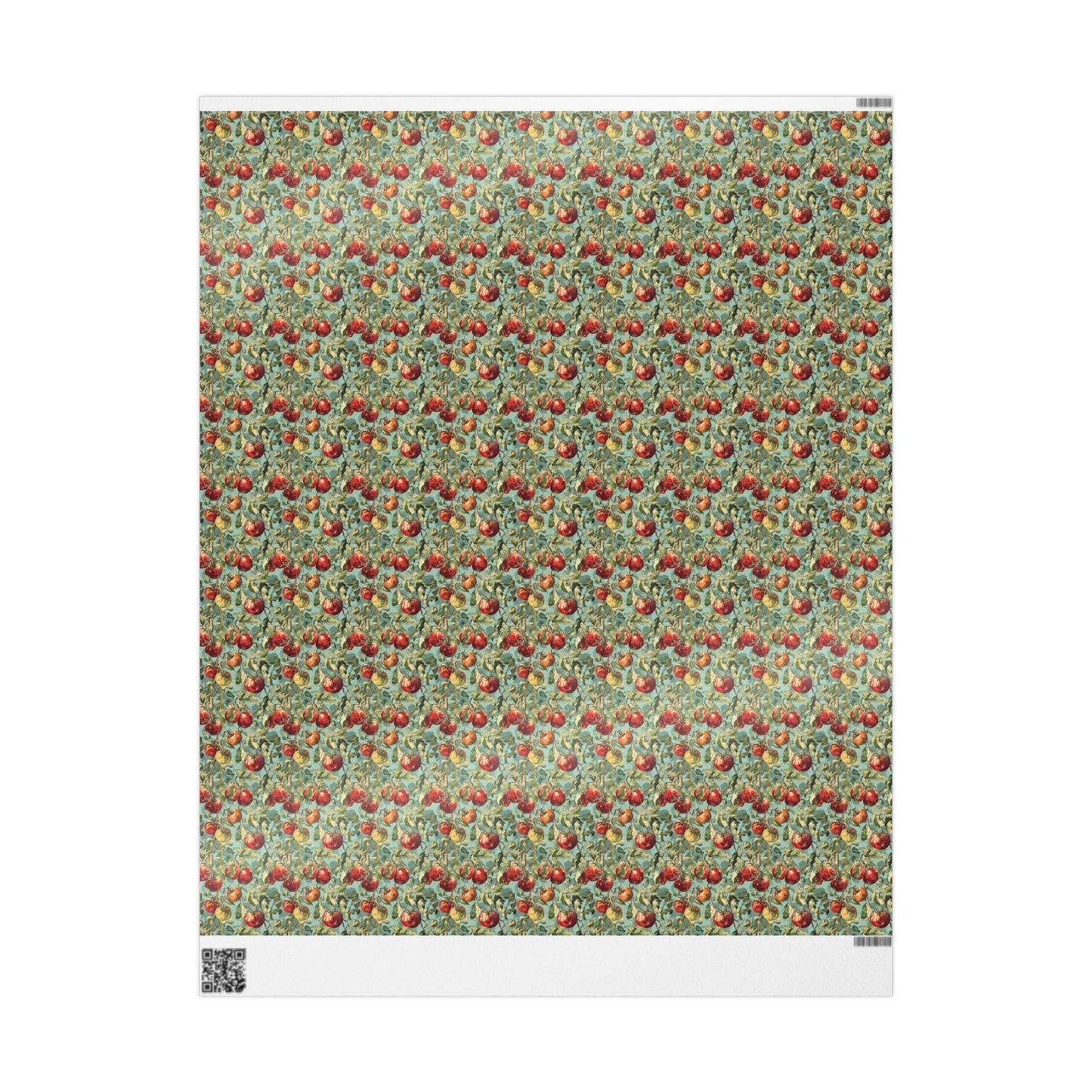 Farmers Market Wrapping Paper Roll Vintage Inspired Tomato Design Rustic Farmhouse Kitchen Eco Country Foodie Gift Wrap #18