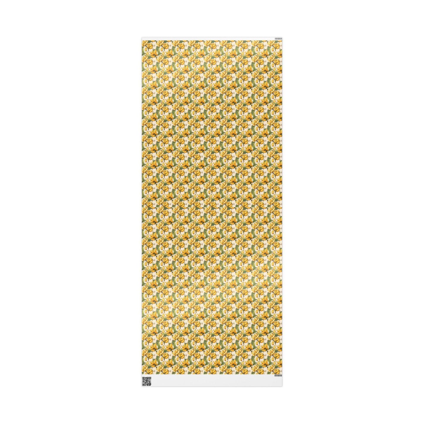 Farmers Market Bananas Wrapping Paper Roll Farm Fresh Fruits Rustic Eco Kitchen Foodie Farmhouse Gift Wrap Design #6