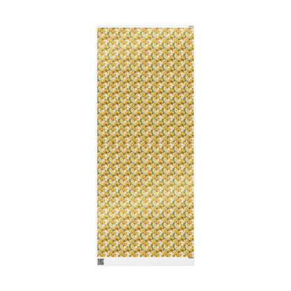 Farmers Market Bananas Wrapping Paper Roll Farm Fresh Fruits Rustic Eco Kitchen Foodie Farmhouse Gift Wrap Design #6