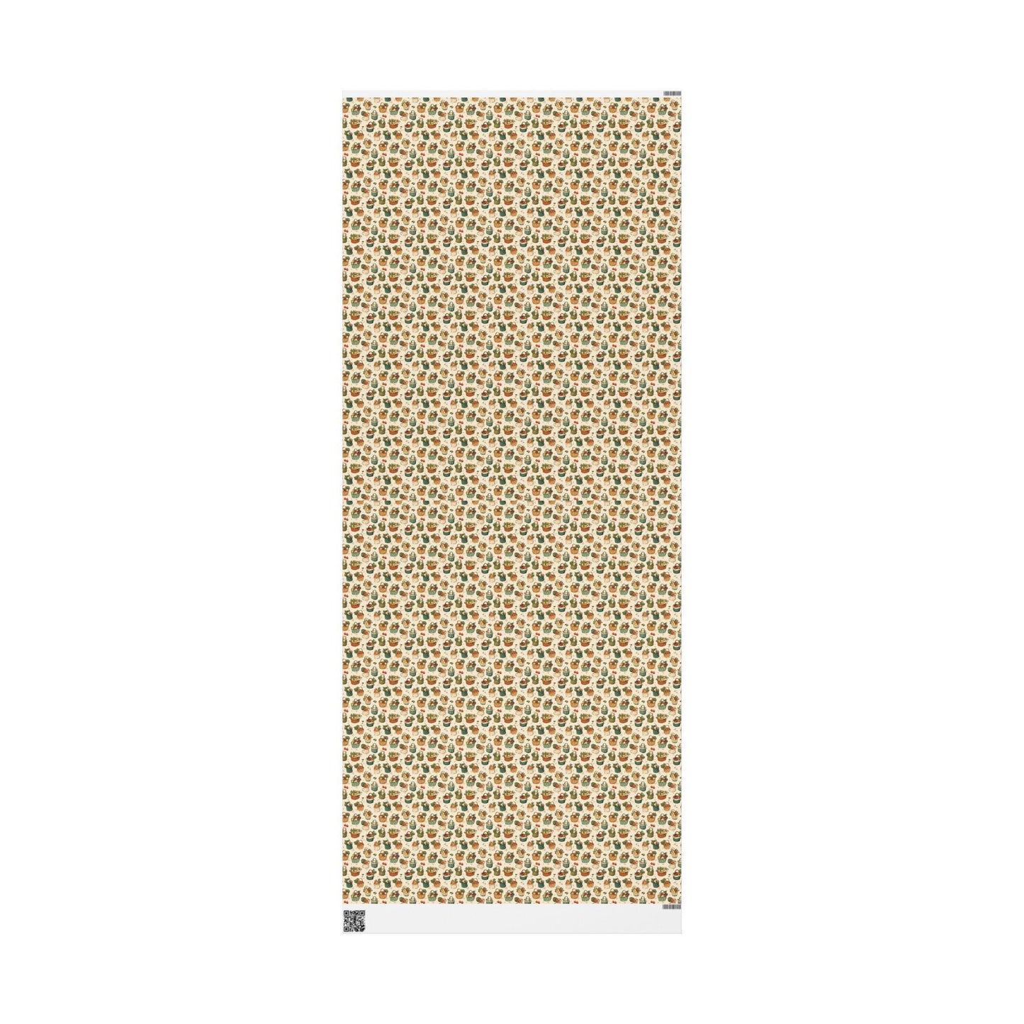 Farmers Market Wrapping Paper Roll Rustic Farmhouse Gift Wrap with Fruits Vegetables Organic Produce Kitchen Party Theme #3