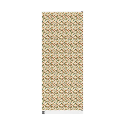 Farmers Market Wrapping Paper Roll Rustic Farmhouse Gift Wrap with Fruits Vegetables Organic Produce Kitchen Party Theme #3