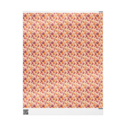 Sweet potato Farmers Market Wrapping Paper Roll Vintage Rustic Design Fruits and Veggies Eco Friendly #12