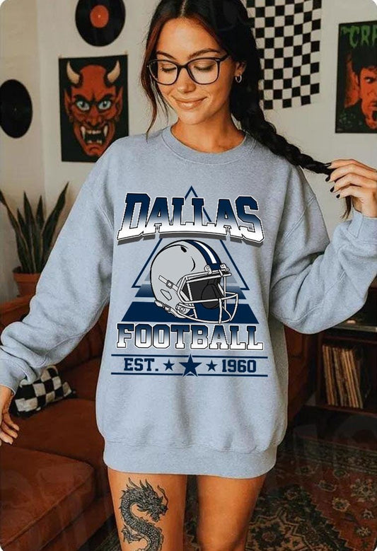 Dallas Cowboys Football T-shirt, Dallas Gameday Shirt, Football T-shirts,Dallas Shirt, Sports Shirt, Game Day Shirt, Gift For Her-Him