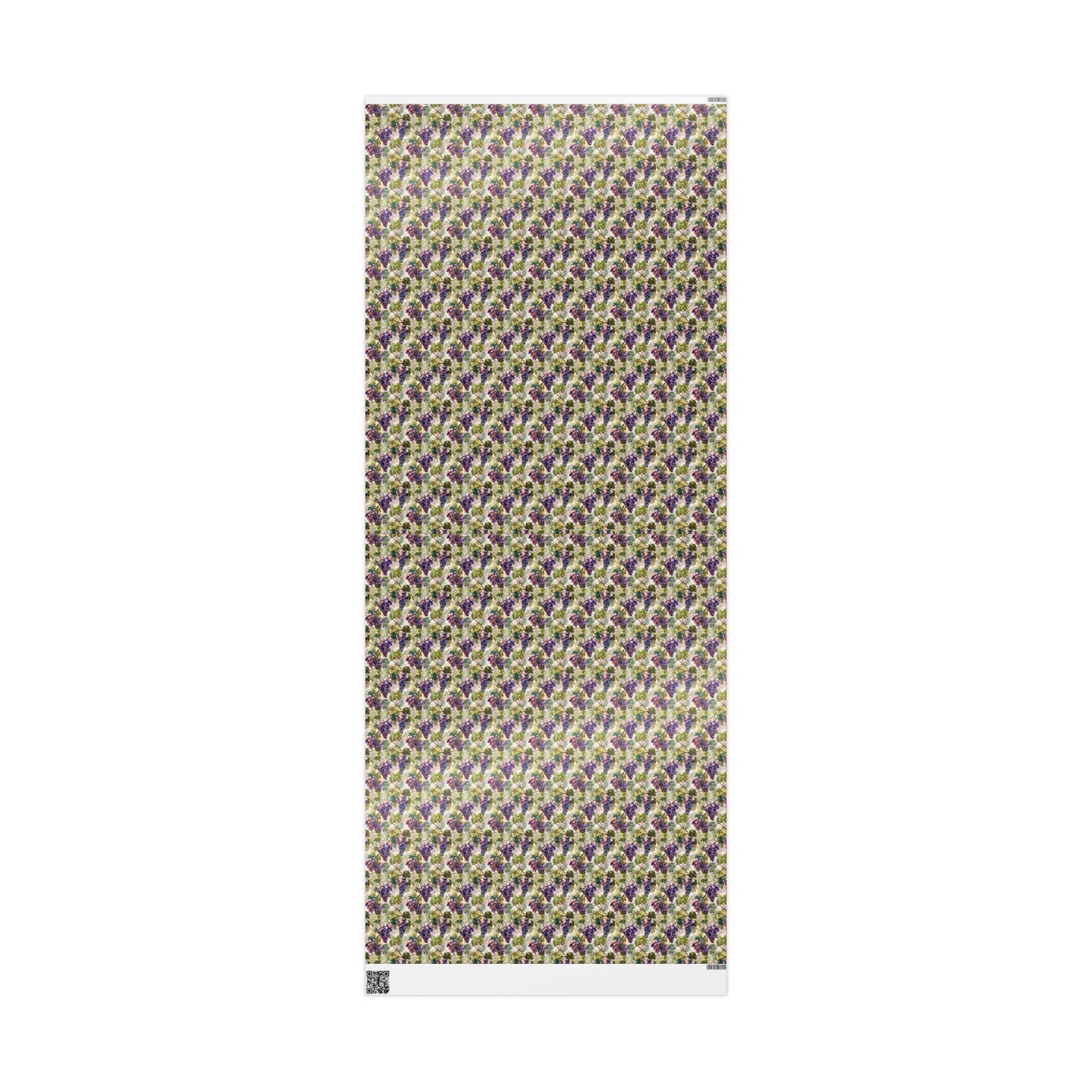 Farmers Market Wrapping Paper Roll Farmhouse Rustic Grapes Design Vineyard Fruit Eco Kitchen Country Organic Gift Wrap #53