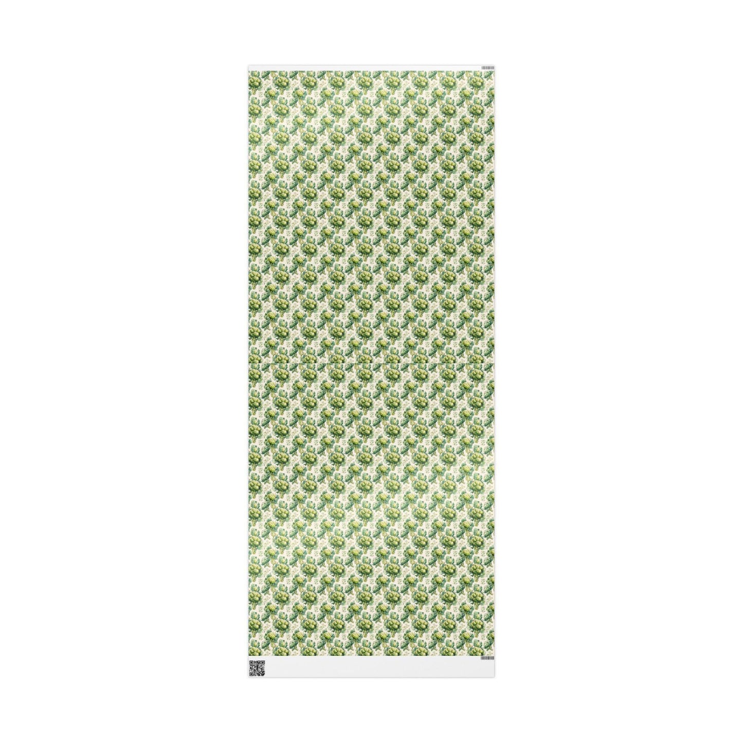 Farmers Market Wrapping Paper Roll Eco Rustic Broccoli Design Farm Fresh Vegetable Farmhouse Country Kitchen Gift Wrap #67