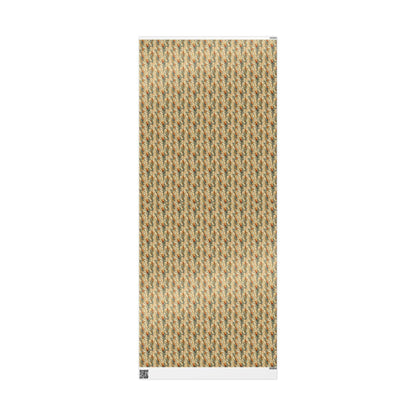 Farmers Market Wrapping Paper Roll Farm Fresh Corn Rustic Country Vegetables Eco Friendly Farmhouse Kitchen Gift Wrap #69