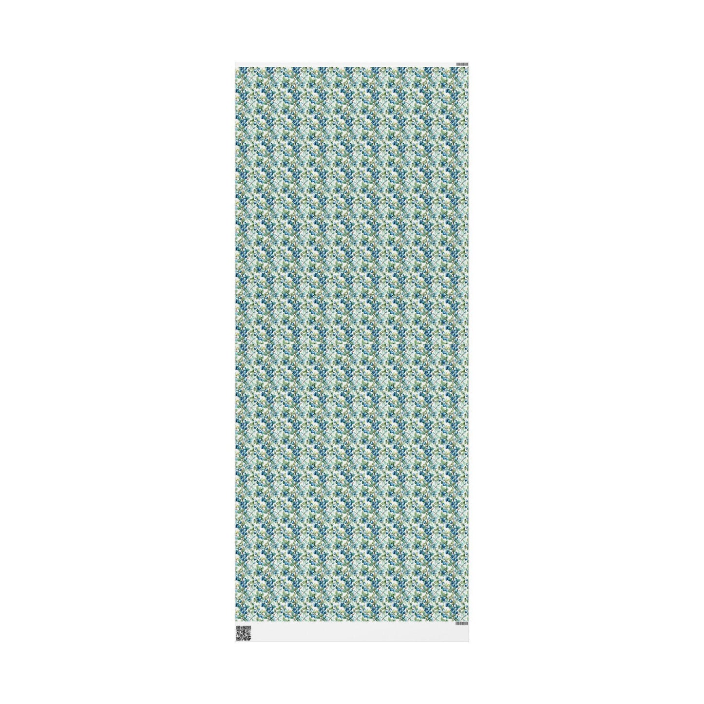 Farmers Market Wrapping Paper Roll Farm Fresh Blueberries Rustic Country Fruit Eco Friendly Farmhouse Kitchen Organic Gift Wrap #79