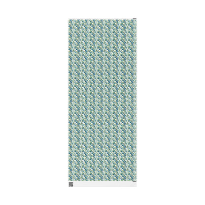 Farmers Market Wrapping Paper Roll Farm Fresh Blueberries Rustic Country Fruit Eco Friendly Farmhouse Kitchen Organic Gift Wrap #79