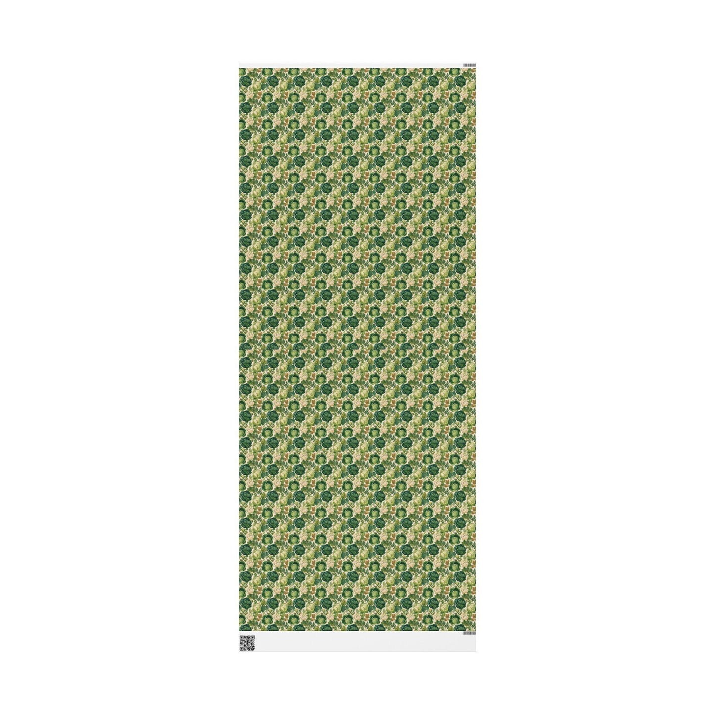 Farmers Market Wrapping Paper Roll Eco Rustic Leafy Greens Kale Design Farm Fresh Vegetables Farmhouse Country Gift Wrap #75