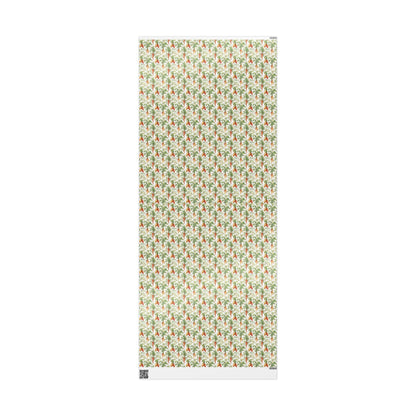 Farmers Market Wrapping Paper Roll Rustic Farm Fresh Carrots Design Eco Friendly Farmhouse Country Kitchen Veggie Gift Wrap #58