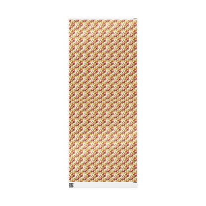 Farmers Market Wrapping Paper Roll Rustic Farmhouse Onions Illustration Eco Friendly Country Kitchen Organic Gift Wrap #78