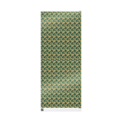 Farmers Market Wrapping Paper Roll Rustic Farmhouse Kale Leafy Greens Illustration Eco Friendly Country Kitchen Gift Wrap #74
