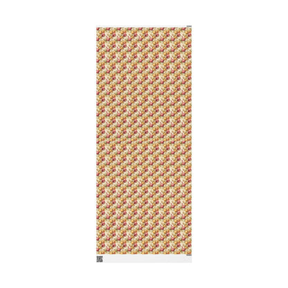Farmers Market Wrapping Paper Roll Rustic Farmhouse Onions Illustration Eco Friendly Country Kitchen Organic Gift Wrap #78