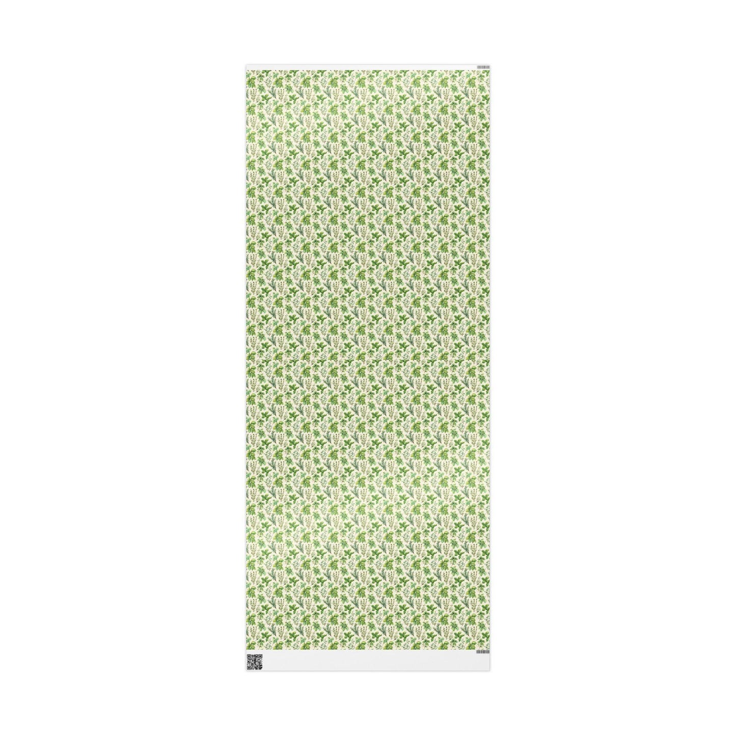 Farmers Market Wrapping Paper Roll Rustic Country Herbs Illustration Basil Rosemary Parsley Eco Farmhouse Kitchen Gift Wrap #55
