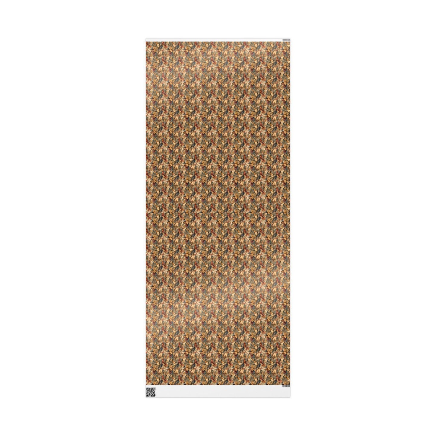 Farmers Market Wrapping Paper Roll Rustic Farmhouse Corn Illustration Eco Friendly Country Kitchen Organic Gift Wrap #70