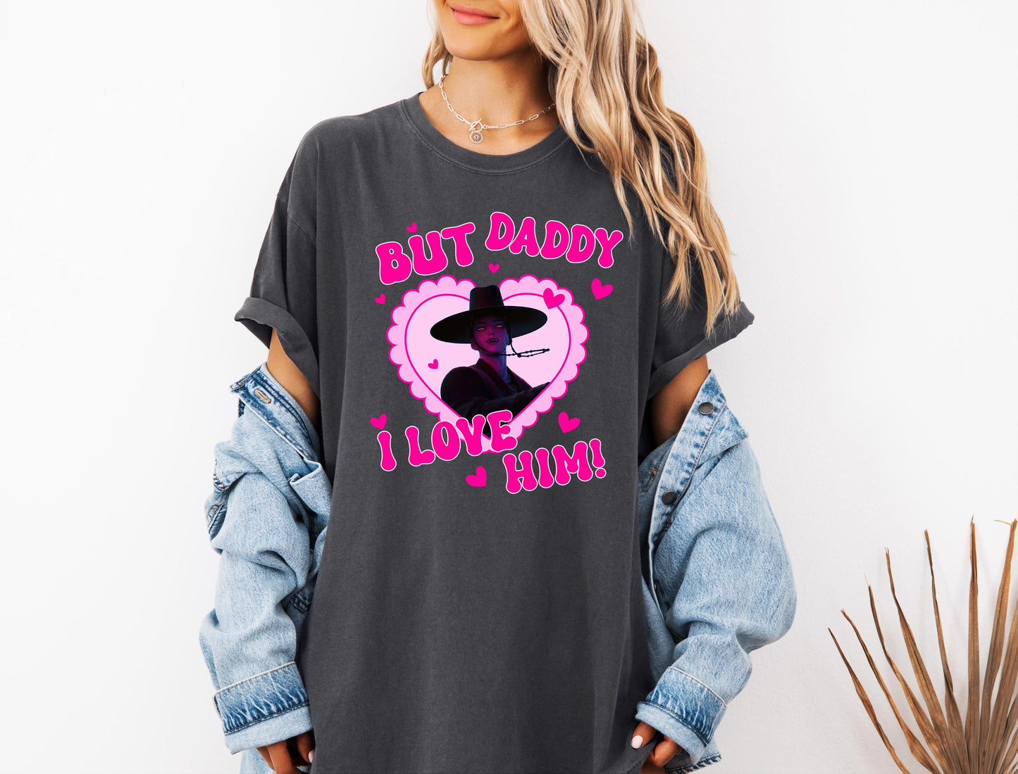 Kpop But Daddy I Love Him Shirt: Saja Boys Jinu, Huntrix Girl