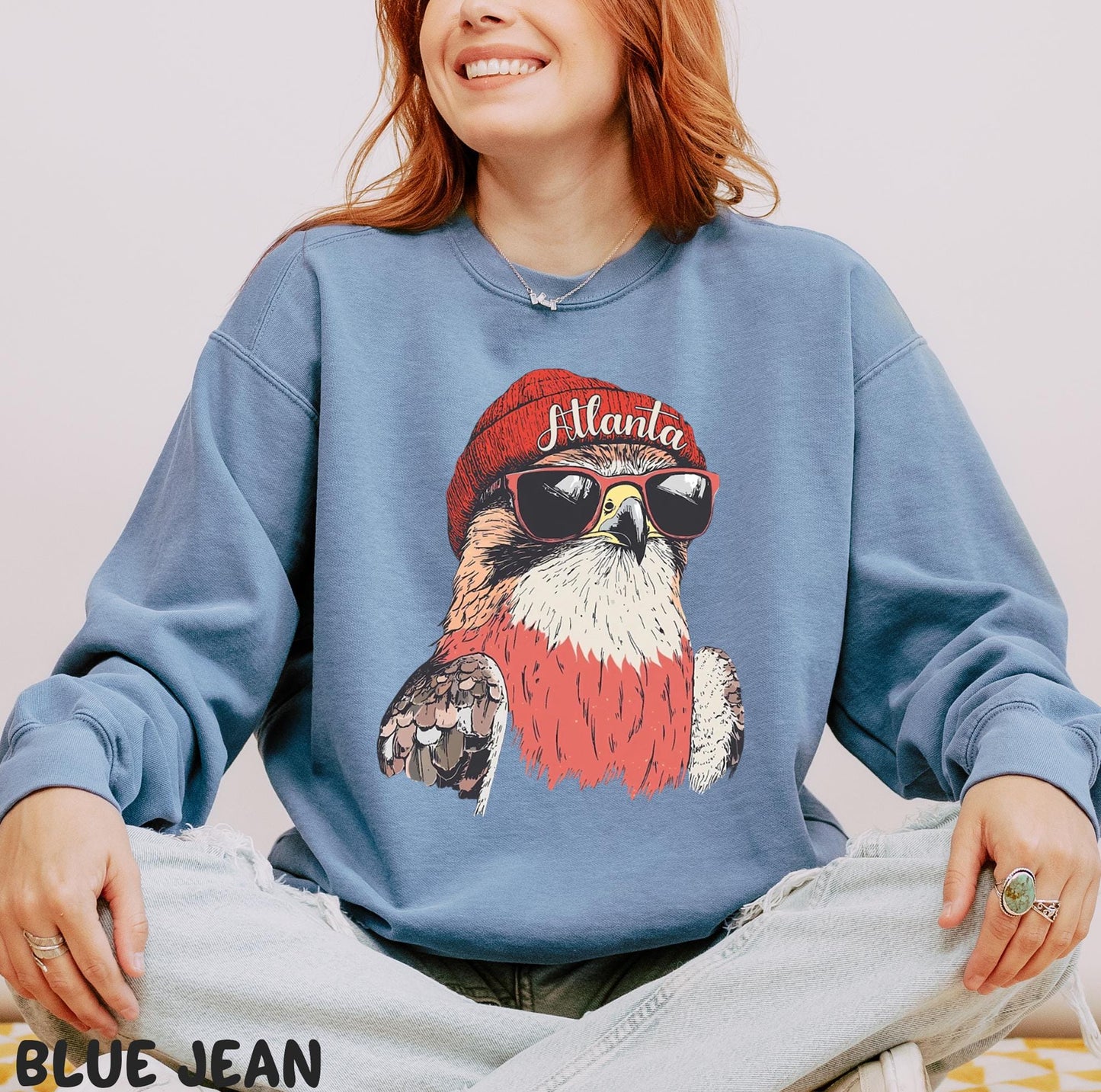 Atlanta Football Retro Style Sweatshirt, Atlanta Football Shirt, Atlanta Fan Shirt, Sunday Atlanta Football, Game Day Shirt