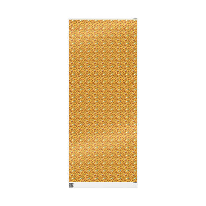 Farmers Market Wrapping Paper Roll Eco Rustic Bakery Theme Baguettes Croissants Farmhouse Kitchen French Food Gift Wrap #85
